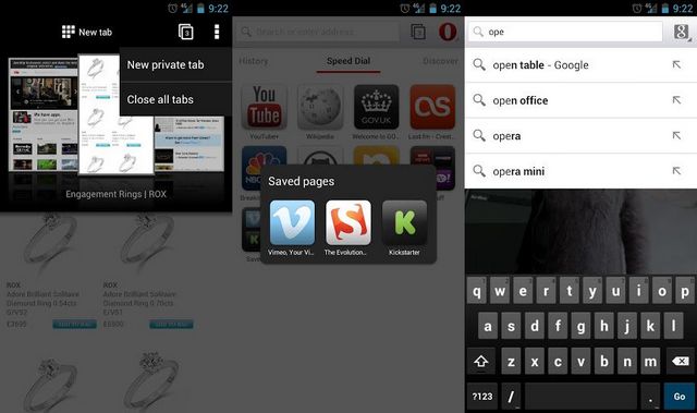 Вышла бета-версия Opera для Android: попытка объединить два в одном-2