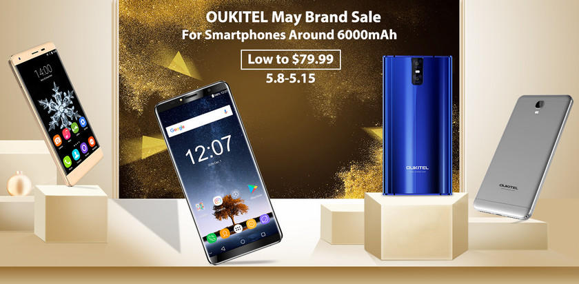 Распродажа смартфонов-долгожителей Oukitel: цены стартуют с $79.99