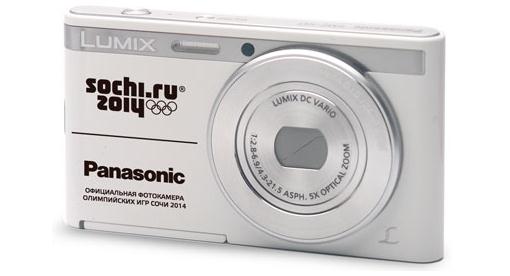 Цифровые фотокамеры Panasonic LUMIX DMC-XS1 с символикой зимней олимпиады в Сочи-2