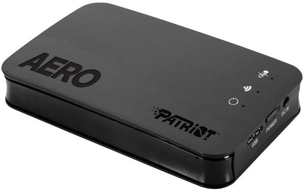 Patriot AERO - внешний HDD с аккумулятором и Wi-Fi