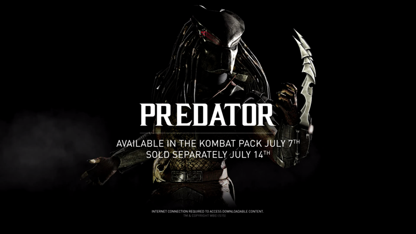 Tomorrow in Mortal Kombat X will appear Predator from the cult film of the same name (video)