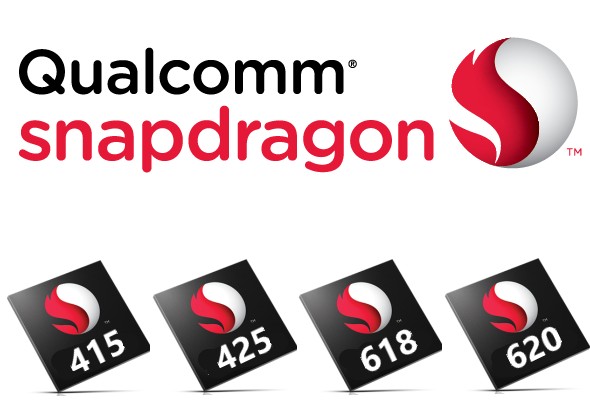 Qualcomm анонсировала сразу четыре новых SoC Snapdragon 415, 425, 618 и 620