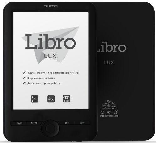 Серия электронных книг QUMO Libro с 6-дюймовми E-Ink Pearl дисплеями-2
