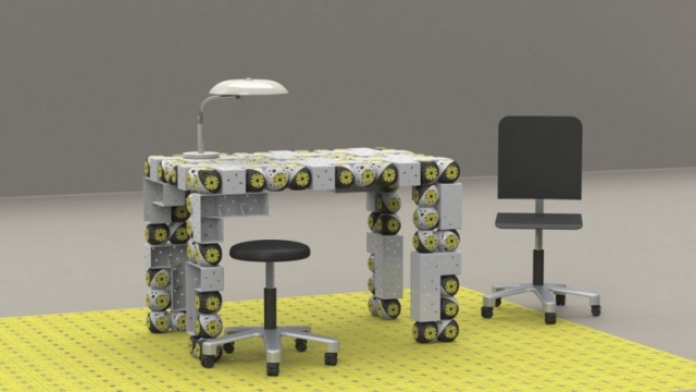 Roombot: роботизированные блоки для трансформируемой мебели-2