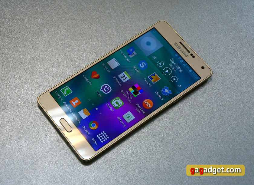 Обзор смартфона в металлическом корпусе Samsung Galaxy A7-2