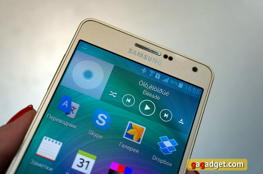 Обзор смартфона в металлическом корпусе Samsung Galaxy A7-4