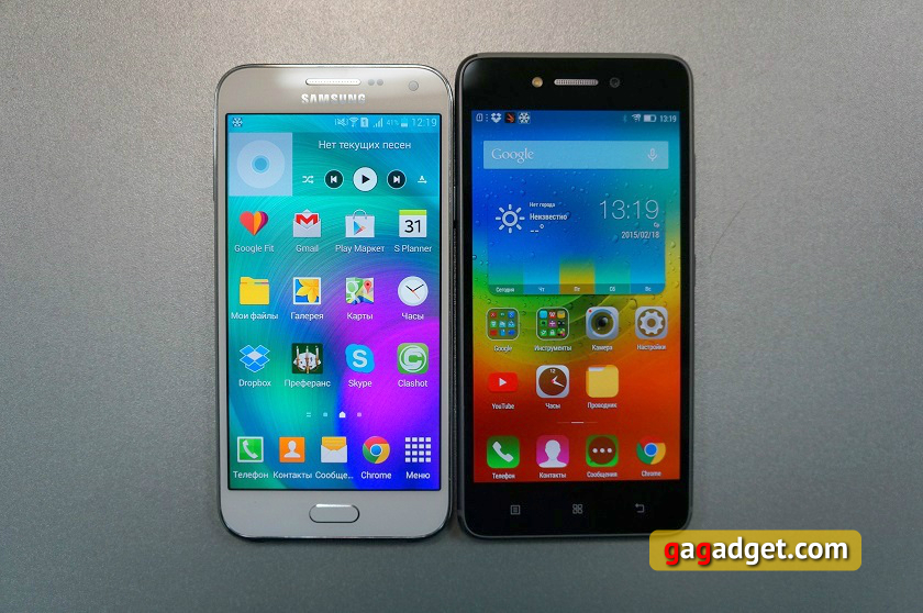 Обзор смартфона-«среднячка» Samsung Galaxy E5-4