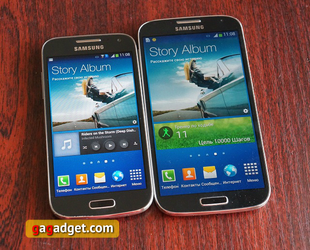 Что общего и чем отличаются Samsung Galaxy S4 и S4 Mini: сравнительный видеообзор