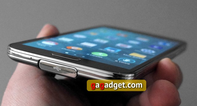Освоение Samsung Galaxy S5.  День 1: первые впечатления от внешнего вида