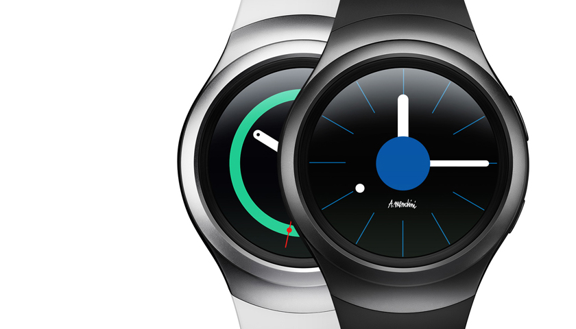 Samsung представила "умные" часы Gear S2 с круглым дисплеем на Tizen-2