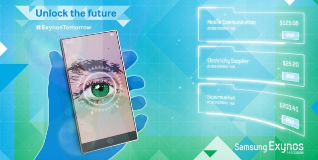 Samsung Galaxy Note 4 будет узнавать владельца по глазам