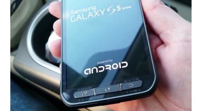 Защищенный Samsung Galaxy S5 Active засветился на фото и видео