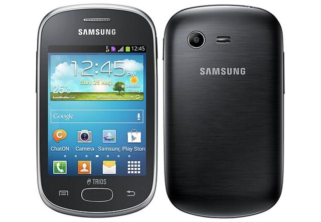 Очередная трехсимная Android-звонилка Samsung Galaxy Star Trios