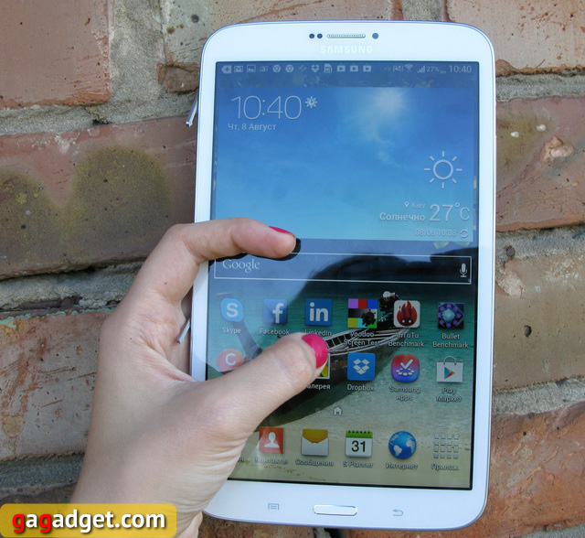 Обзор планшета Samsung Galaxy Tab 3 8.0 -12