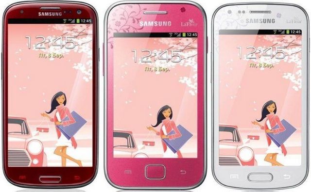 К весне готовы: серия Samsung La Fleur 2013 теперь включает в себя Galaxy S III