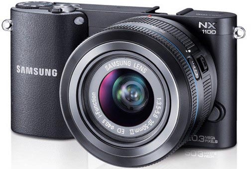 Стала известна цена на беззеркальную фотокамеру Samsung NX1100