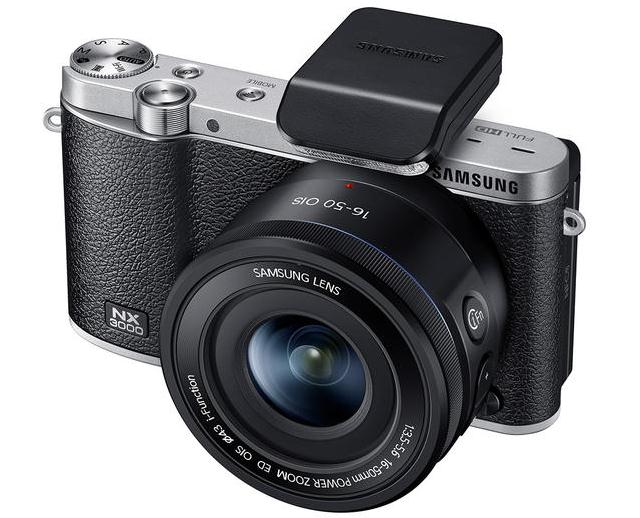 Samsung анонсировала беззеркальную камеру NX3000