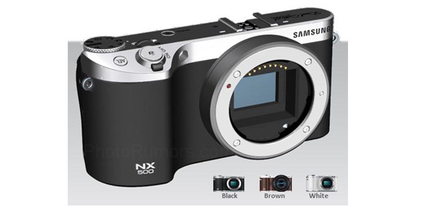 Первые изображения и характеристики беззеркальной камеры Samsung NX500