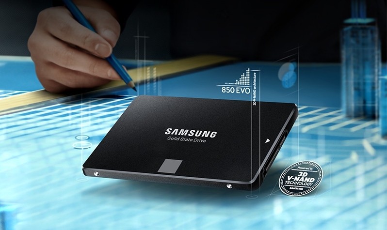 Samsung анонсировала линейку потребительских SSD 850 EVO с памятью типа V-NAND