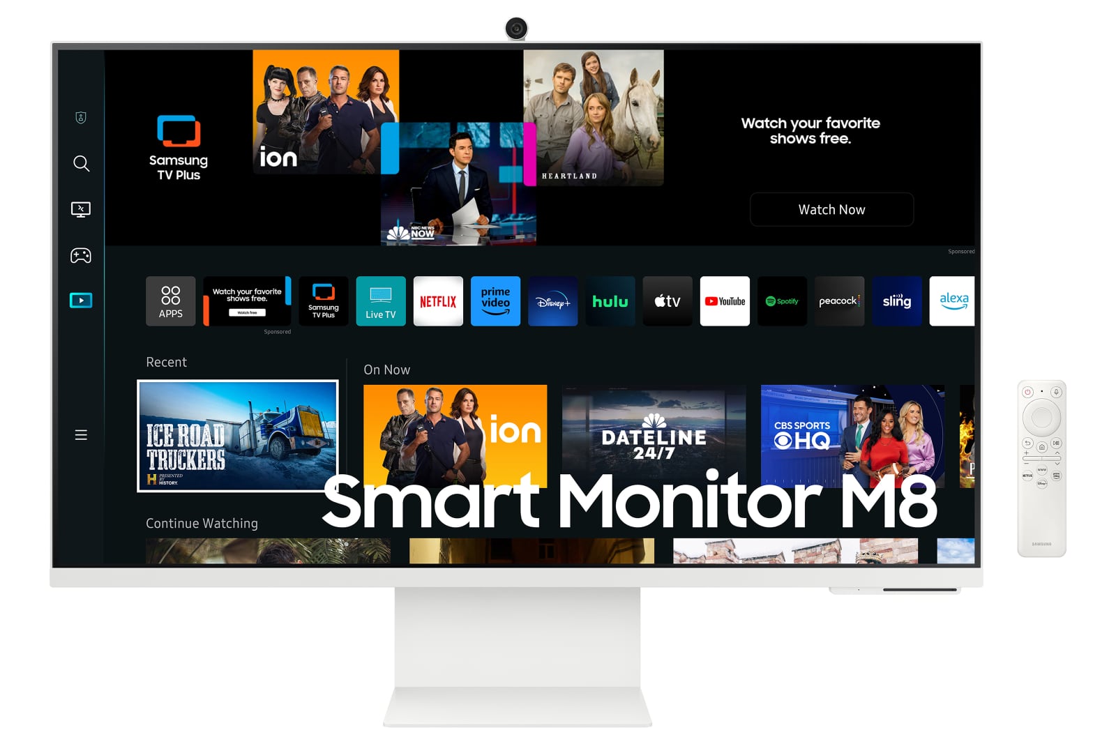 Samsung increase at CES Smart Monitor M8 line-up for 27" and 32" models in four colors
