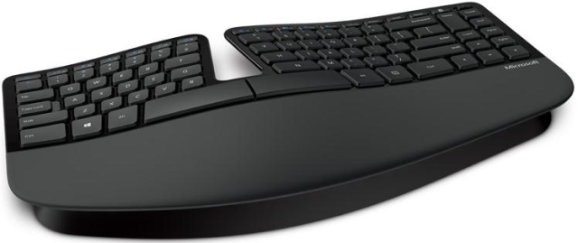 Эргономичные клавиатура и мышь Microsoft Sculpt Ergonomic Desktop