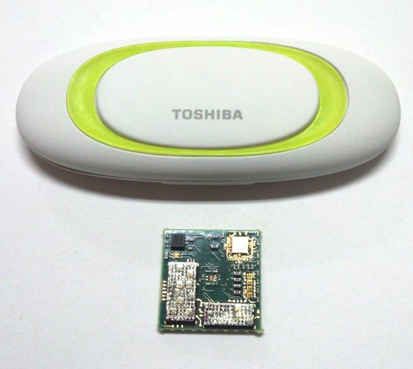 Миниатюрный датчик жизнедеятельности Toshiba Simlee