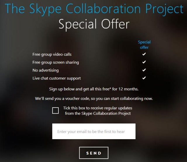 Премиум-аккаунт Skype на 12 месяцев Microsoft раздает нашару-2