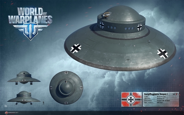 В MMO-экшене World of Warplanes появятся НЛО