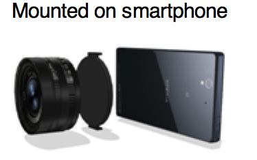Слухи: Sony готовит камеру, крепящуюся к смартфону?