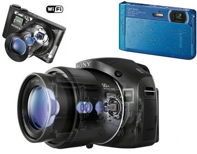Украинский анонс камер Sony: 50х зум HX300, 20х компакт WX300 и защищенный TX30