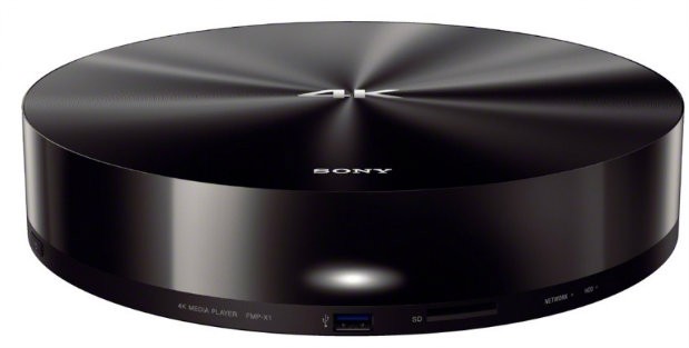 Sony готовит к выпуску 4K-медиаплеер FMP-X1 c 4K-фильмами