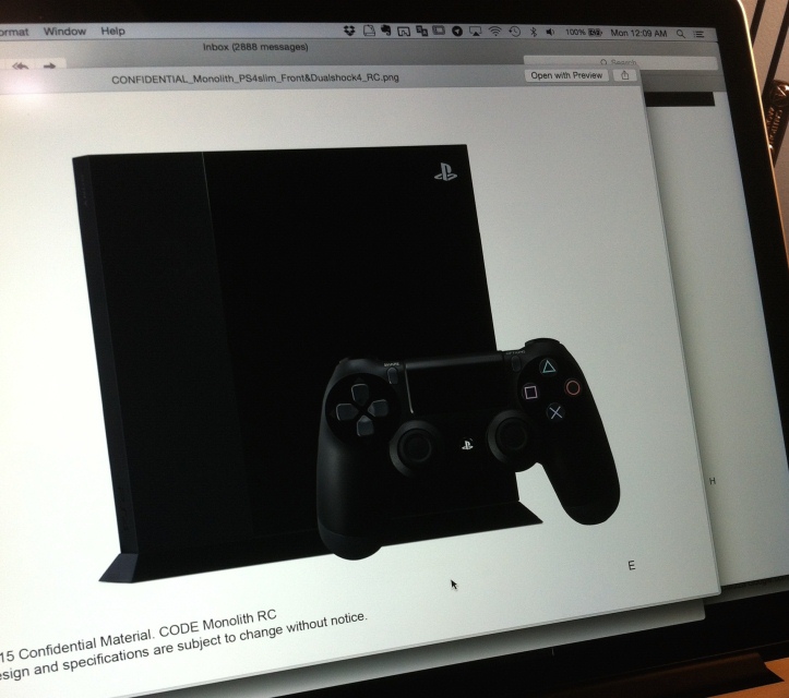 Sony PlayStation 4 Slim будет существенно компактнее оригинальной консоли-3