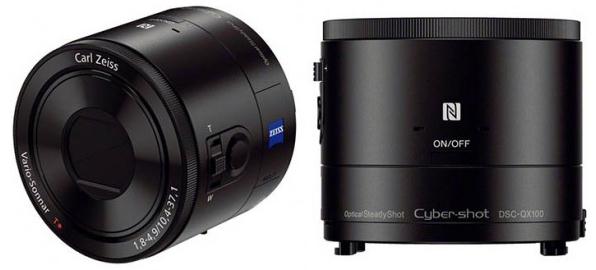Камеры-объективы для смартфонов Sony Smart Shot QX10 и QX100-2