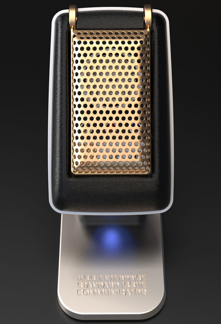 Bluetooth-гарнитура в виде коммуникатора из Star Trek-4
