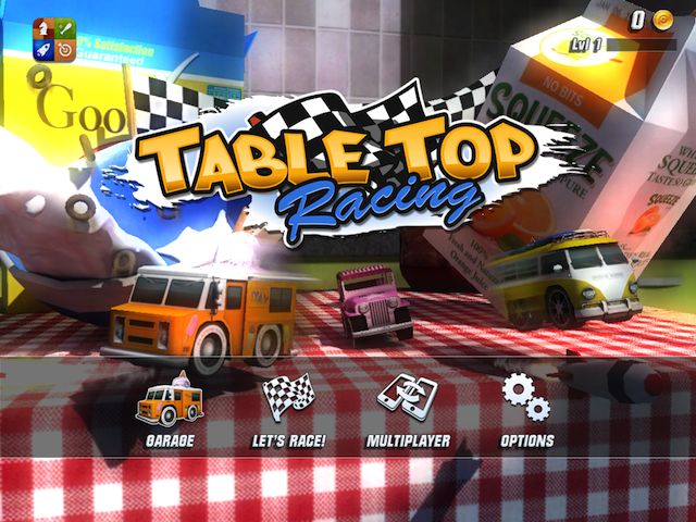 Игры для iPad: Table Top Racing  