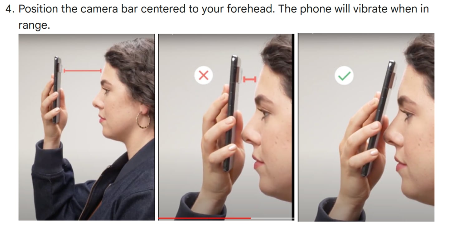 Google Pixel 8 Pro can now measure your body temperature when you swipe it across your face