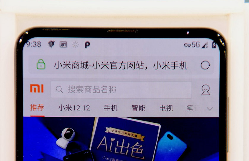 Xiaomi показала 5G-версию безрамочника Mi Mix 3 на Snapdragon 855-2