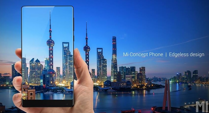 Xiaomi выпустила безрамочный смартфон Mi MIX в керамическом корпусе