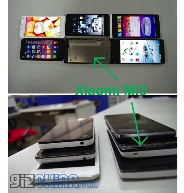 Предположительные характеристики и живые фото будущего флагмана Xiaomi Mi3-2