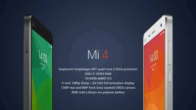 Xiaomi Mi4: «самый быстрый в мире смартфон на данный момент»