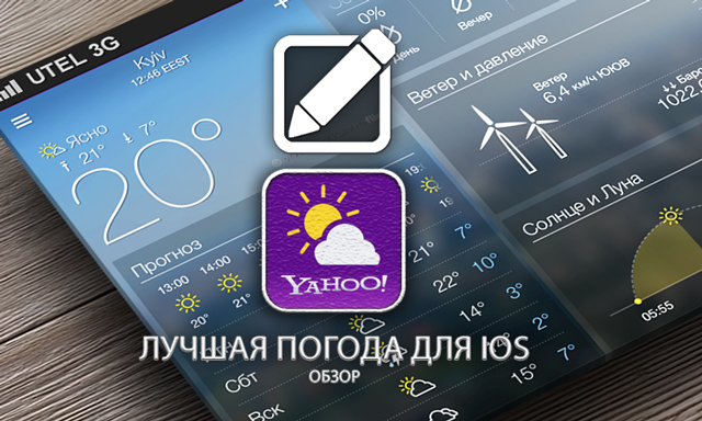 Приложения для iOS. Обзор Yahoo! Weather