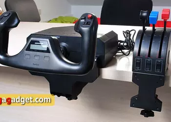 Обзор авиационного штурвала Saitek Pro Yoke Flight System