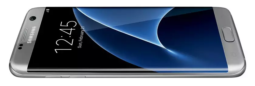 В сеть попали пресс-рендеры Samsung Galaxy S7 edge в сером цвете