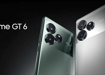 realme GT 6 дебютировал в Европе: смартфон с AMOLED-дисплеем на 120 Гц, чипом Snapdragon 8s Gen 3, защитой IP65 и батареей на 5500 мАч за €700