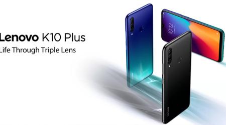 Lenovo K10 Plus: потрійна камера, процесор Snapdragon 632, батарея на 4000 мАг та цінник у $155