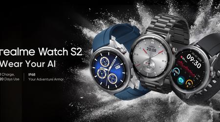 realme Watch S2: AMOLED-дисплей на 1.43″, підтримка дзвінків через Bluetooth і голосовий помічник ШІ на базі ChatGPT