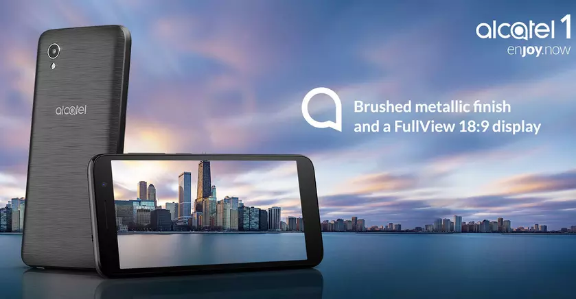 Alcatel представила Alcatel 1: полноэкранный супербюджетник на Android Go