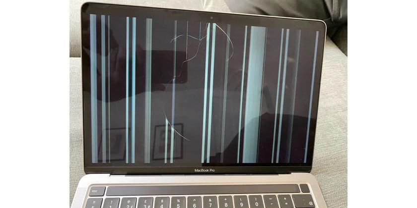 Мистика какая-то: у ноутбуков MacBook с чипом M1 трескаются экраны. А их даже никто не трогал!