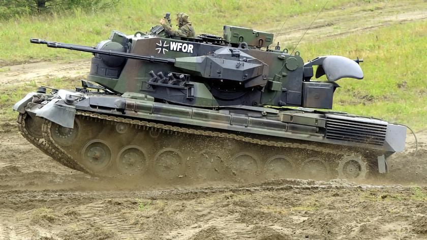 Not only IRIS-T SLM air defense systems: Germany will transfer 45 Gepard anti-aircraft tanks to Ukraine by the end of 2023