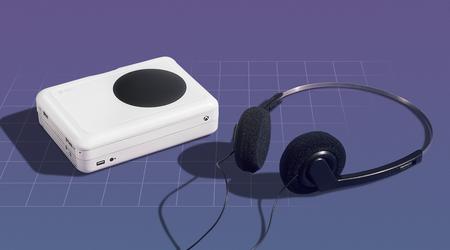 Microsoft ha rilasciato un lettore di cassette retrò nello stile della Xbox Series S. Ma non sarà possibile acquistarlo